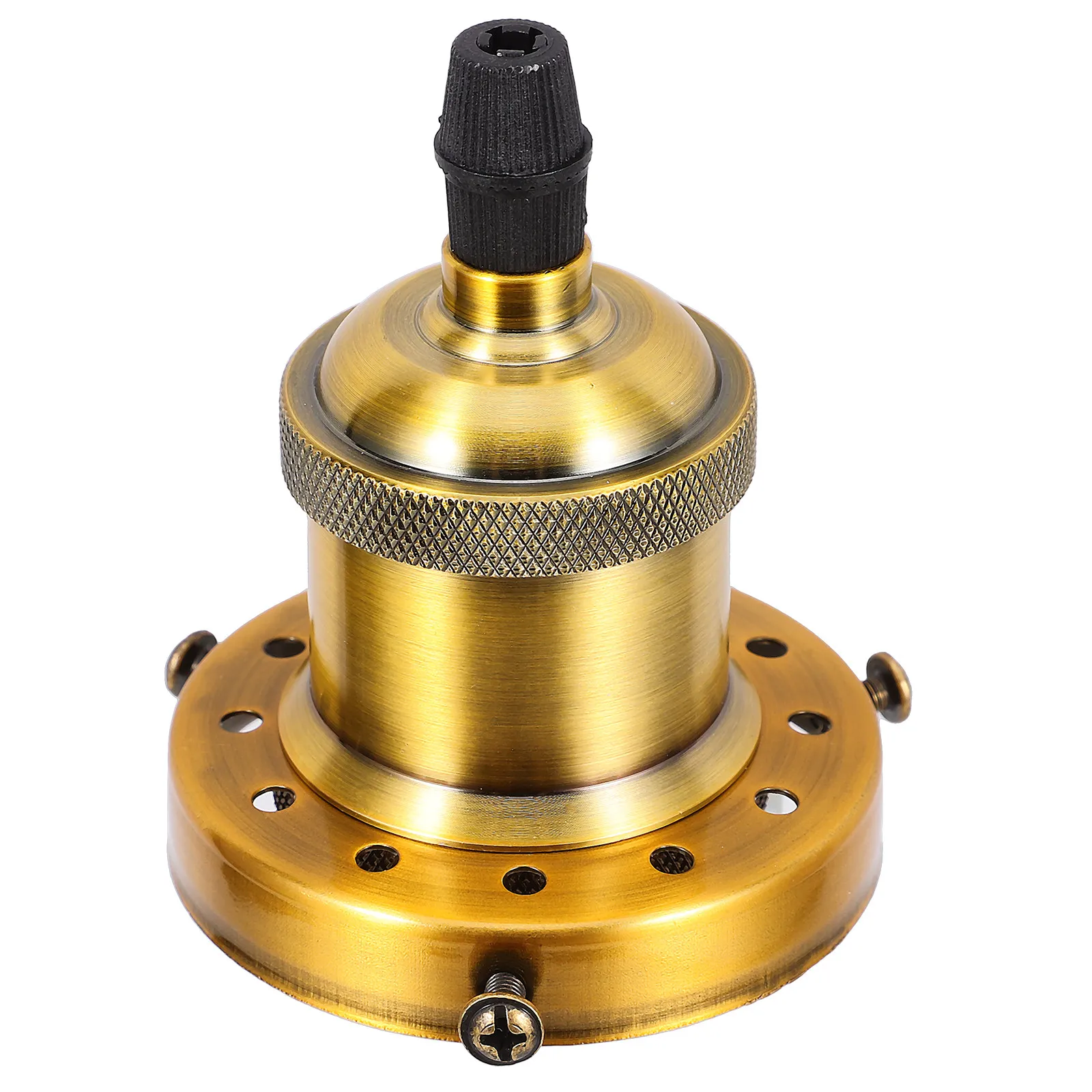 

Винтажный подвесной светильник с патроном E27 в ретро-стиле, сменный держатель для лампы для дома, кухни, бара, гостиной, офиса, столовой