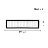Durable Mop Cleaner Hepa Filter For Xiaomi Mijia 1C 2C STYTJ01ZHM Dreame F9 Robot Vacuum Cleaner Accessories Spare Parts