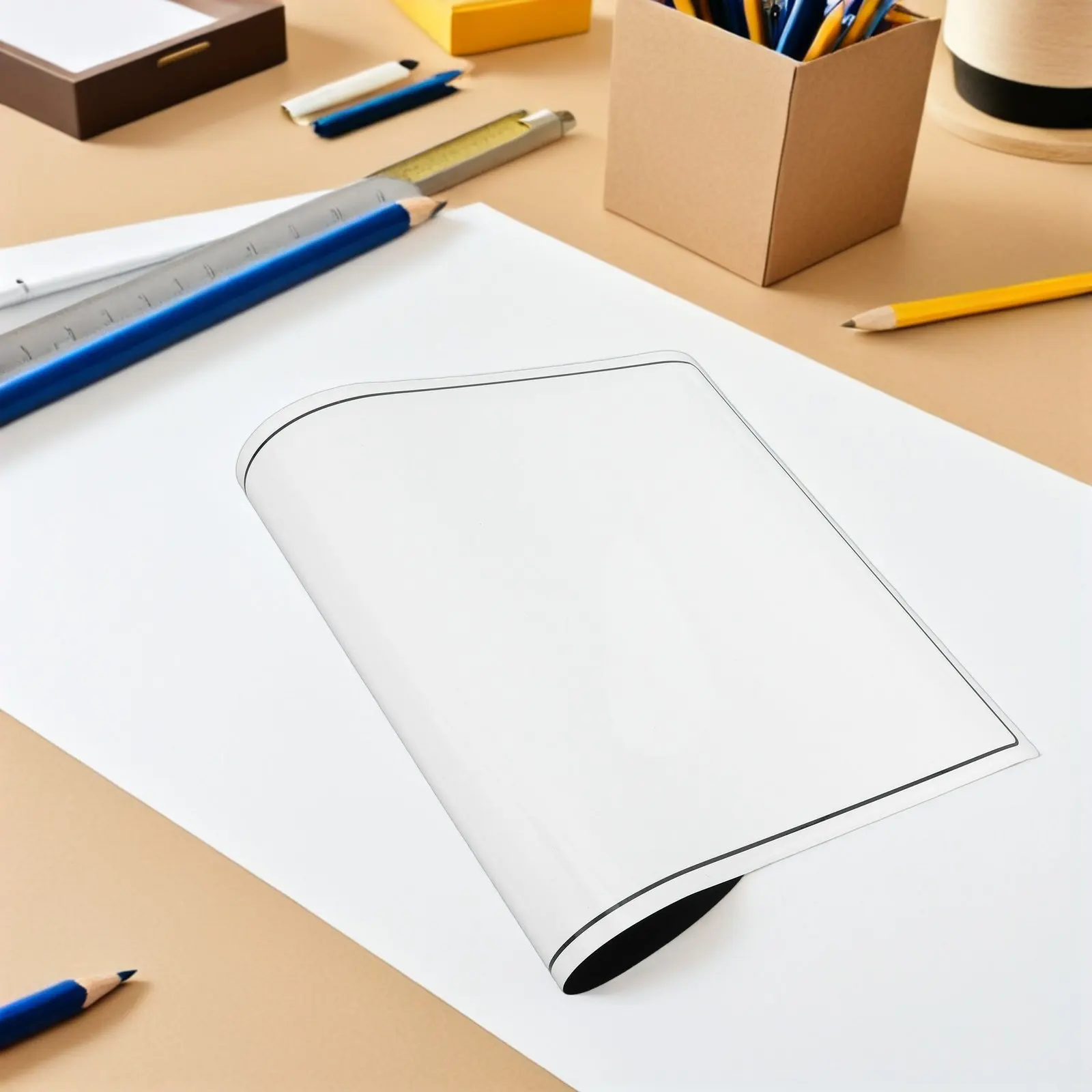 Whiteboard Dry Erase Sticker Removable Self-Adhesive Small PVC Memo Board Sheet 12x16inch Erasable Planning for Dorm Office