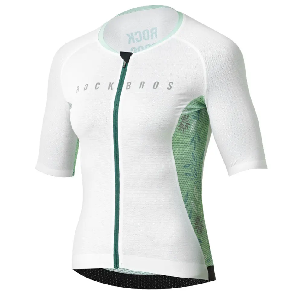ROCKBROS Herren Damen Sommer Atmungsaktives Radtrikot, Rennrad & MTB Bike Top, Leichtes Kurzarm-Radsportoutfit – Detail 20