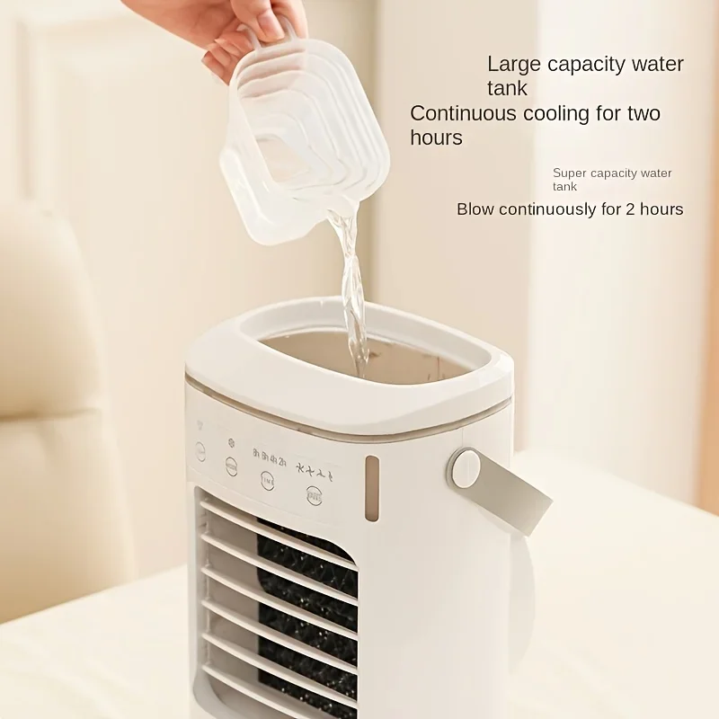Спрей мини-портативный расширяемый бытовой кондиционер, настольный 600 мл, охладитель воды, источник воздуха, USB-вентилятор охлаждения