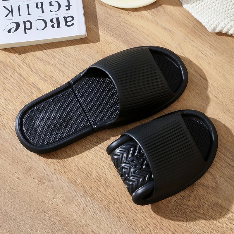 Foldable Convenient women slippers couple portable travel beach anti slip footwears men's business trip hotel shower shoes