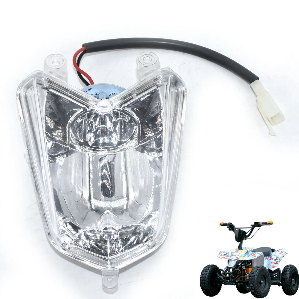 

Mini ATV Quad Headlight Front light For 50cc 70cc 110cc Kid's Motorcycle