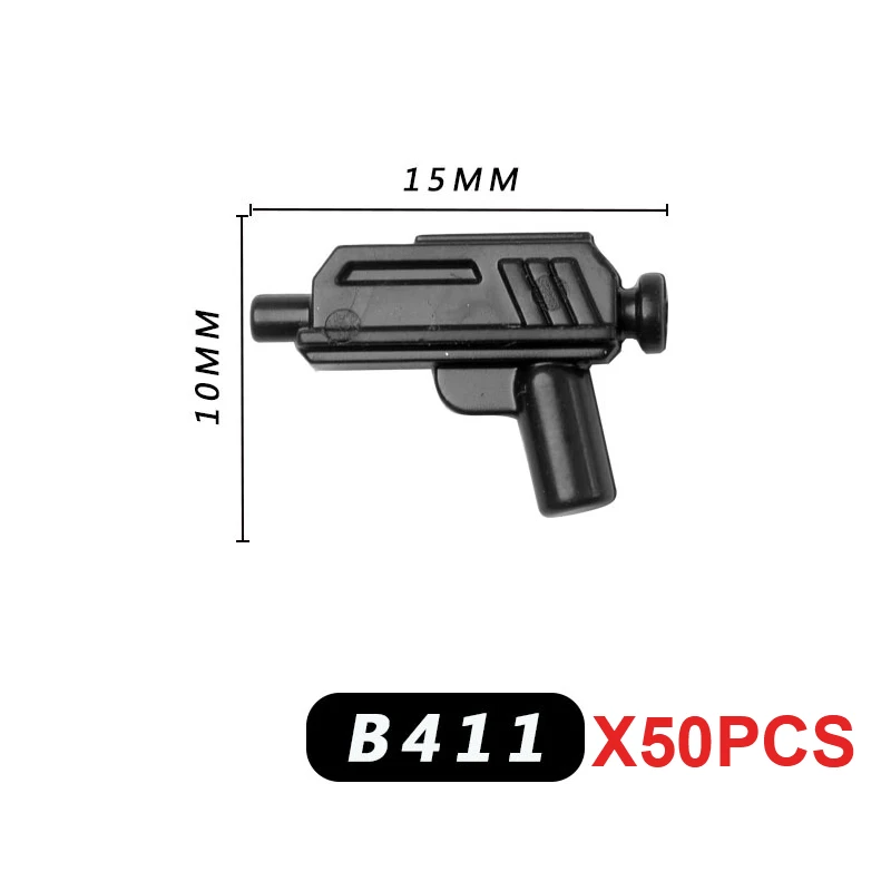 Militärische Kriege Galaxy Waffen Bausteine Film Action Soldat Figuren Teile Pistole Axt Tasche Zubehör Kit MOC Mini Ziegel Spielzeug