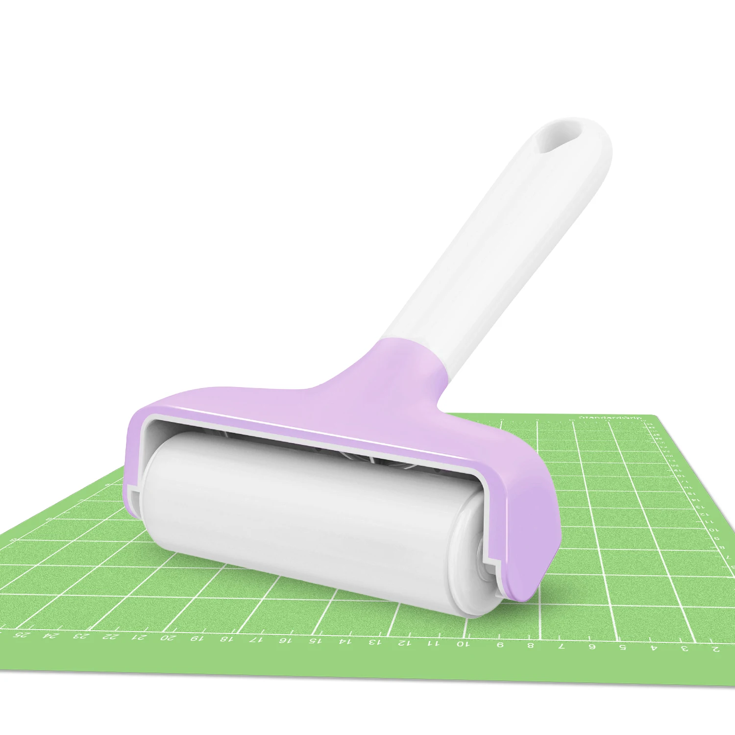 Multi-Purpose Rubber Brayer Roller for Cricut/Silhouette/Brother Crafts - Works with Vinyl, Iron-On, Fabric & Inking Blocks