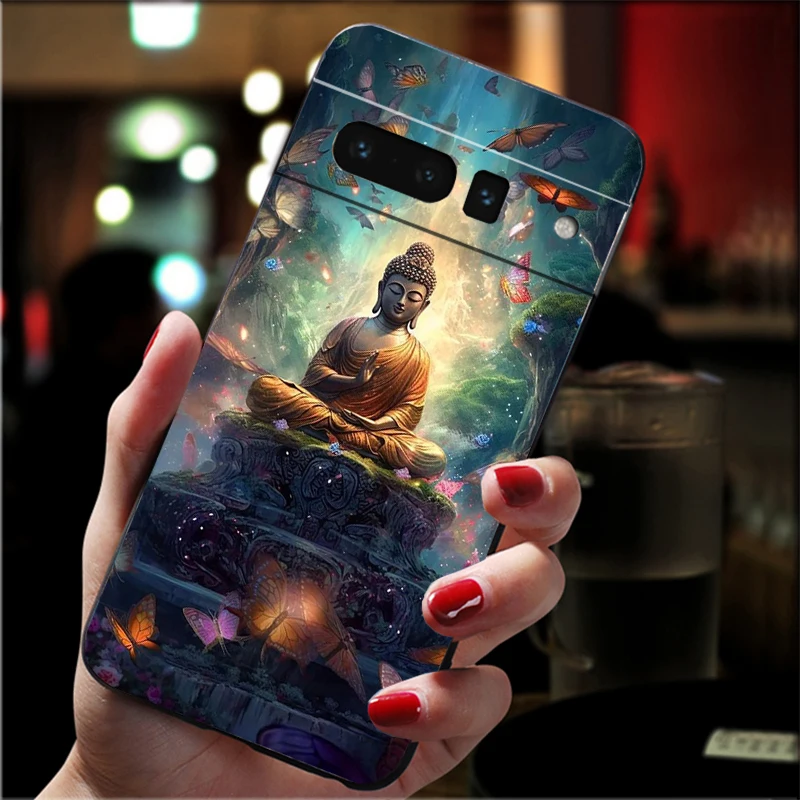 Buddha Phone Case For Google Pixel 9 Pro XL 8 7 6 Pro Pixel 8A 7A 6A 4A 3A 3XL Pixel 8 7 6 5 4