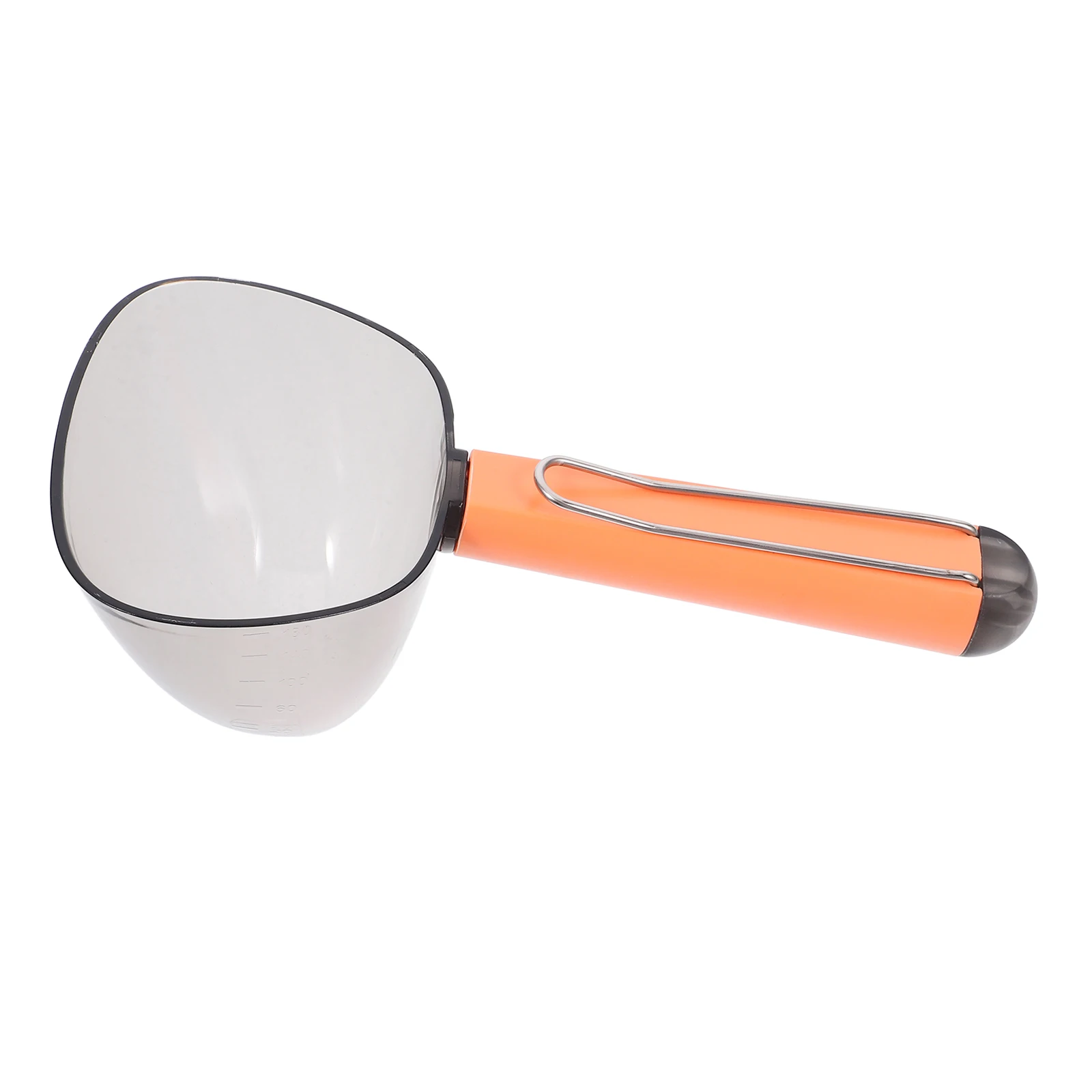 

Pet Food Spoon Cat Treat Feeding Nutrient Scoop Spoons with Clip Abs Spatula Dog