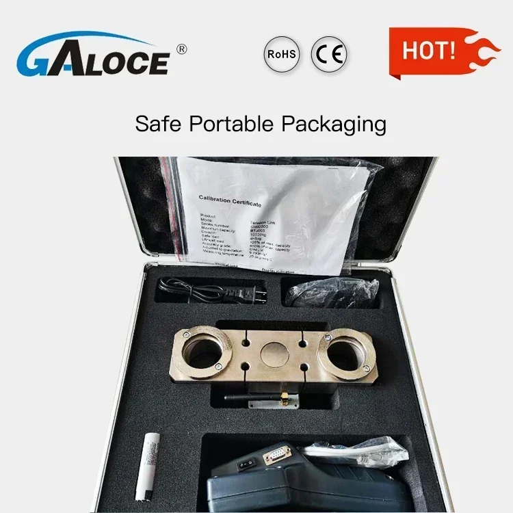 2025 Premium Products GWD500 dynamometer wireless shackle type load cell 50Ton