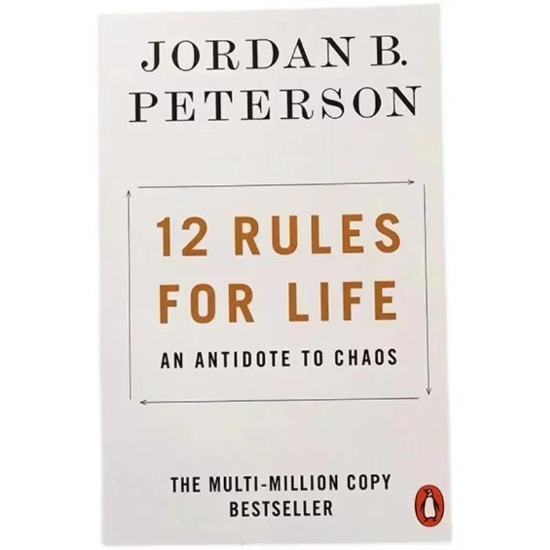 12 Rules for Life:An Antidote To Chaos By Jordan B. Peterson English Reading Books