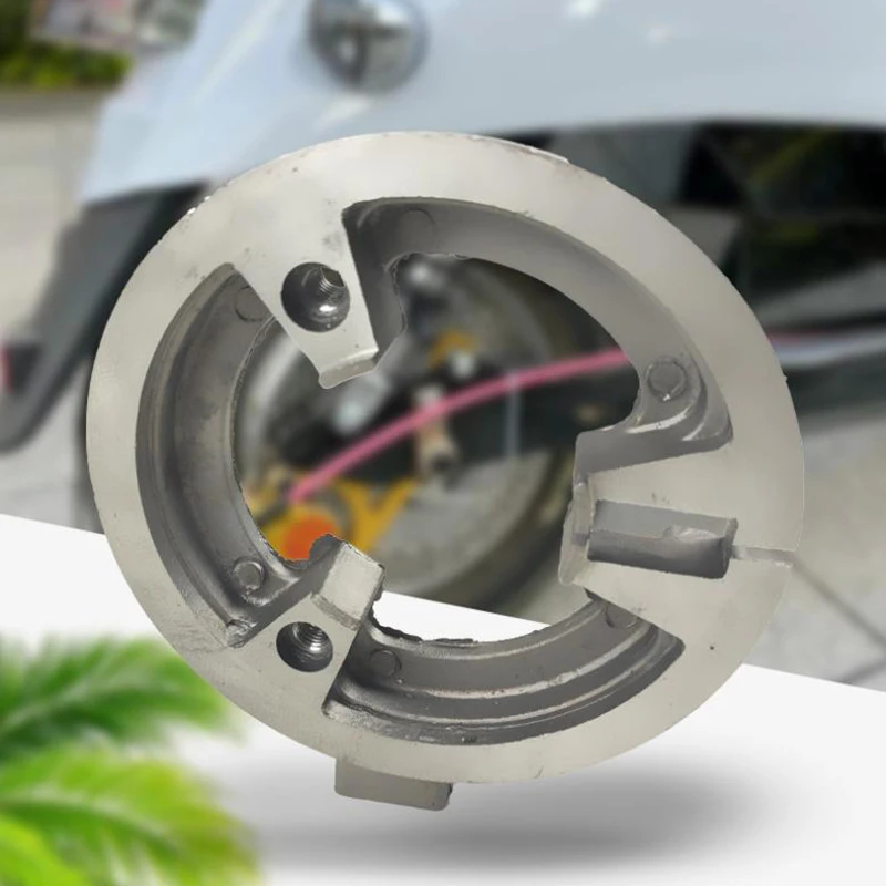 110mm Motorcycle Rear Drum To Disc Brake Conversion Kit With 70mm Hub And 220mm Disc For Electric Scooters, E-bikes, Mopeds