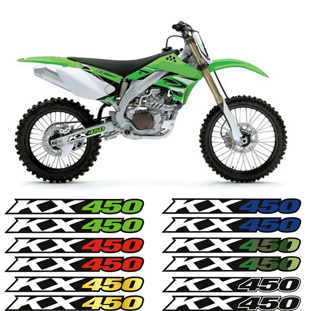 Swing Arm Chain Drive Box Decorate Decals Reflection Stickers For KAWASAKI KX450 KX450F KX450SR KX450X KX 450 450F 450X 450SR