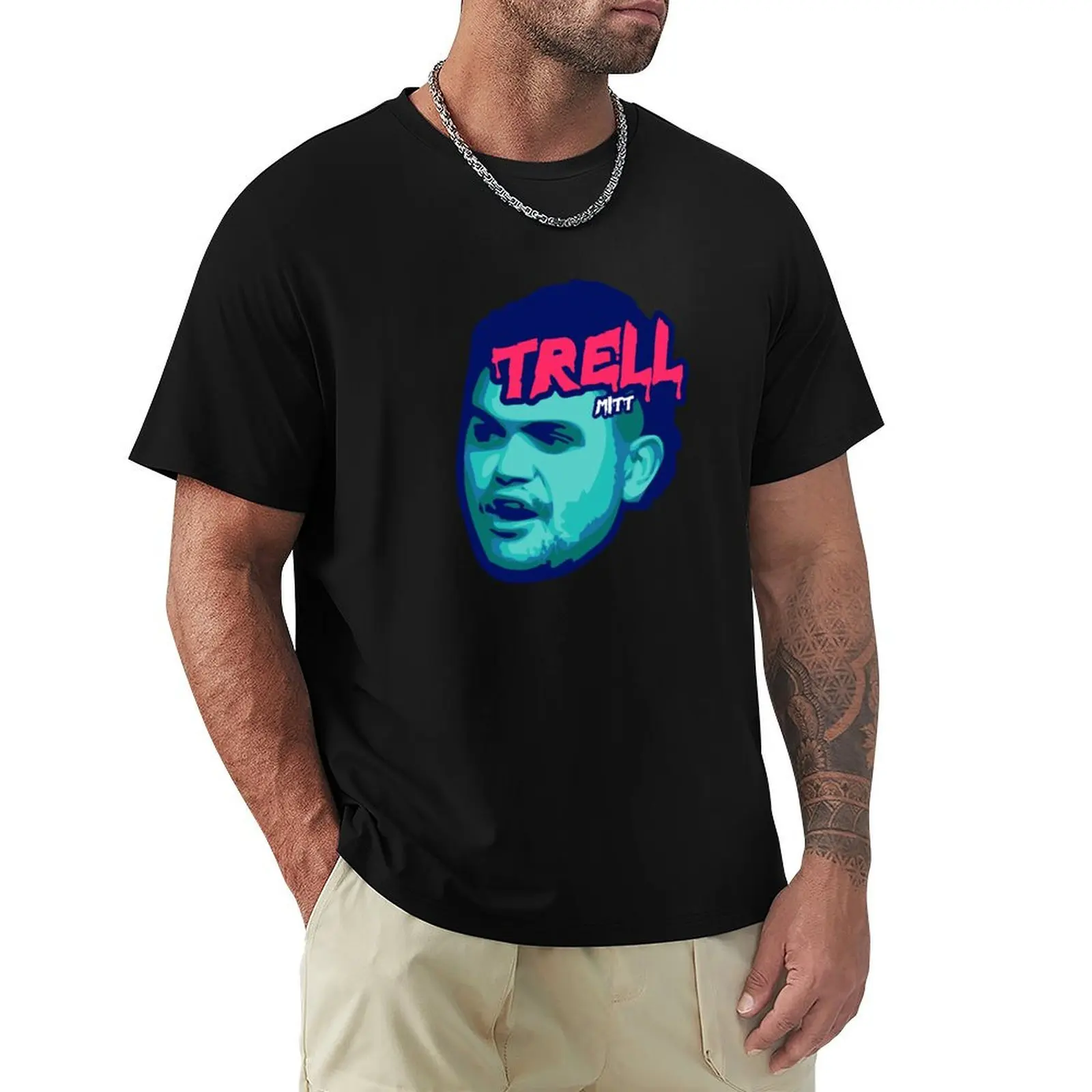 Latrell Mitchell NRL Rugby League T-Shirt Breathable Gym Short Sleeve T-Shirt