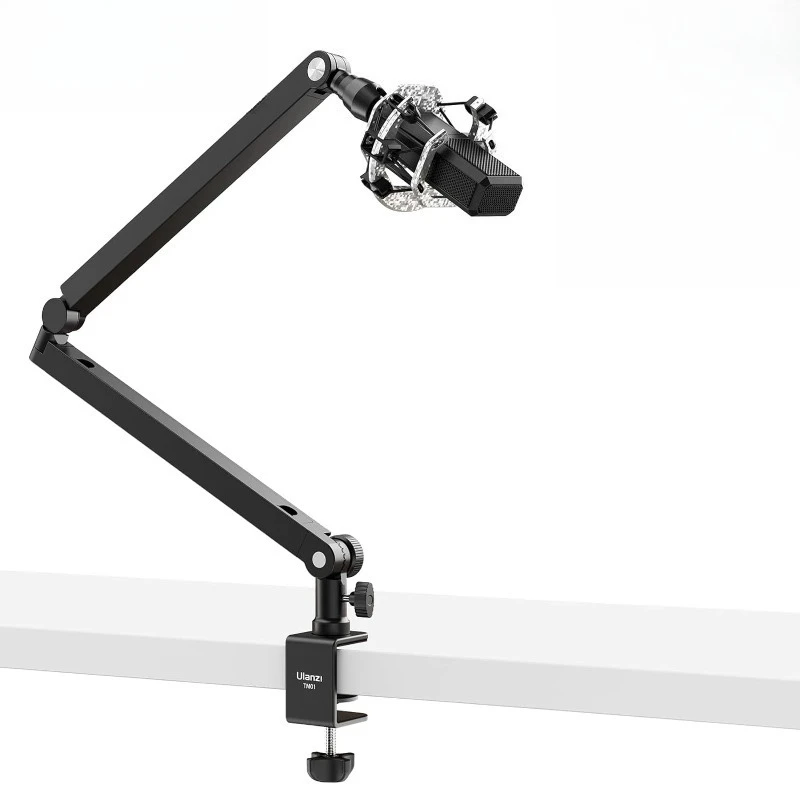 

New Microphone Stand Adjustable Scissor Arm Stands for Mic USB Condenser Microphone Recording Heavy Suspension Boom