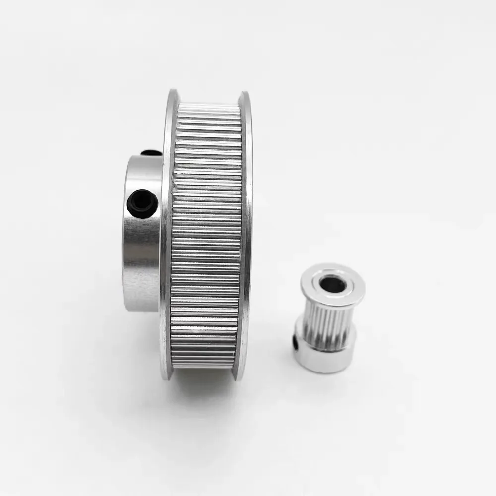 GT2 synchronous belt pulley 16/100 tooth inner hole 3.17-25mm 1:6 belt width 10mm standard tension