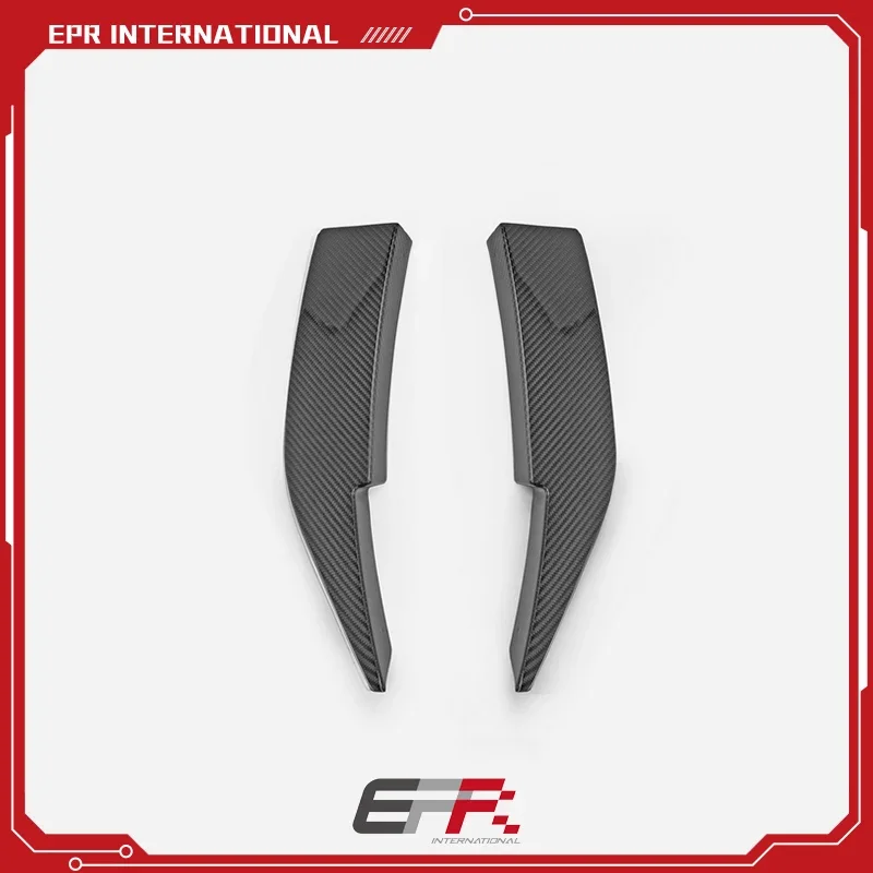 EPR Dry carbon fibre for  Nissan RZ34 Fairlady Z Late (2022y-) EPA V Type Front bumper canard