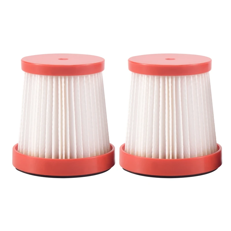 2Pcs Filter For Deerma VC01 Handheld Vacuum Cleaner Accessories Replacement Filter Portable Dust Collector