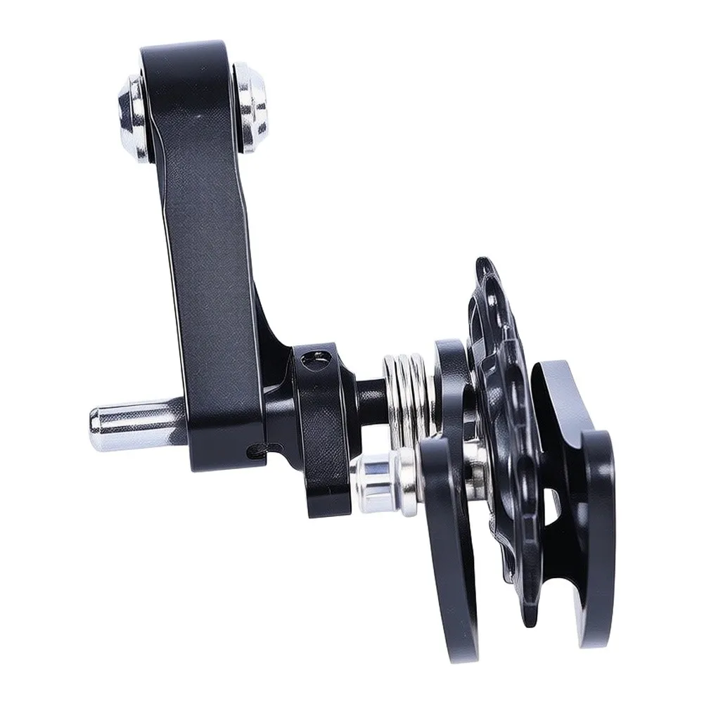 

Adjustable Chain Tensioner for Bicycle For 8 to 12 Speed Chains Providing Chain Guide and Single Speed Conversion Support