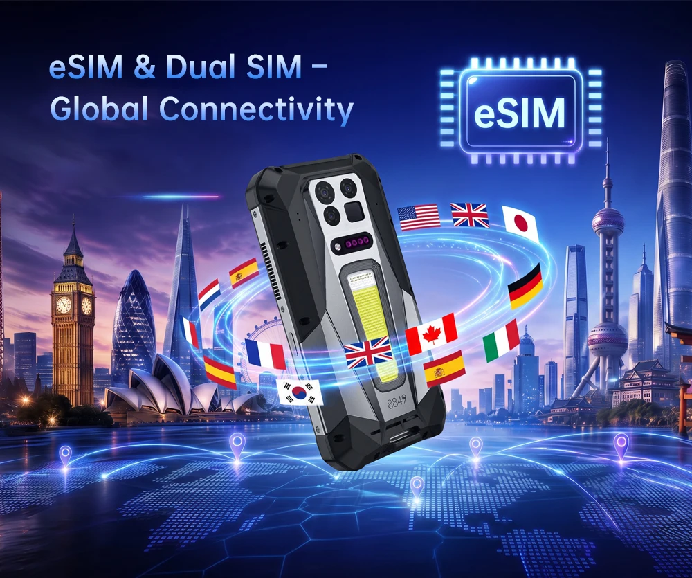8849 TANK 5 Pro FLIR Thermal Imaging 2K Projector Rugged Smartphone eSIM Dimensity 9400e 3K AMOLED 17600mAh 220Lumen 18GB+512GB