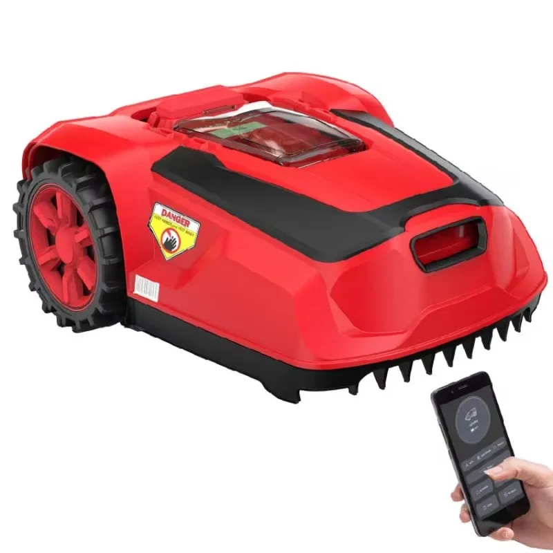 

Lawn mower app controls self-charging lawns up to 1/4 acre with 20v lithium-ion battery mower