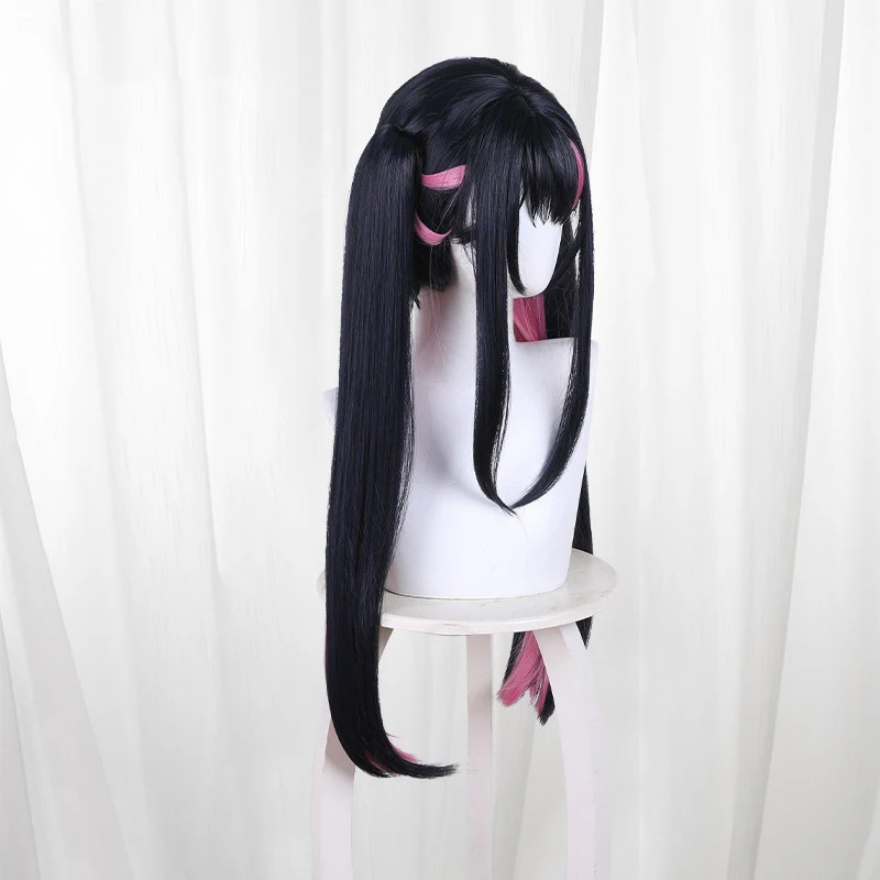 Princess Kaguya Tsukuyomi Noi Komazawa Cosplay Wig Horns Ears and Tail Anime Twintails Synthetic Wig For Women Halloween Party view 2