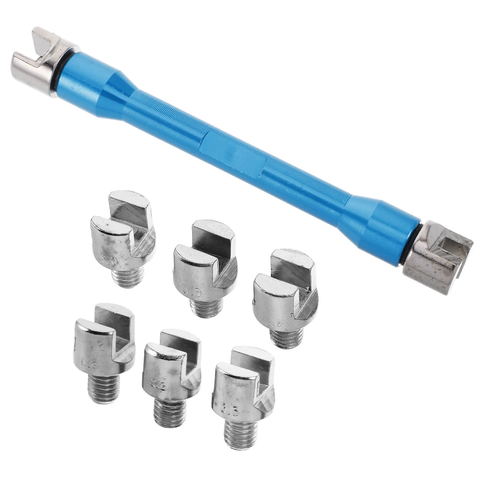 

1Set Premium Motorcycle Spoke Wrench Kit Ergonomic Lightweight Spoke Tightening Tool for Dirt Bike Wheel Spokes Repair Bicycle