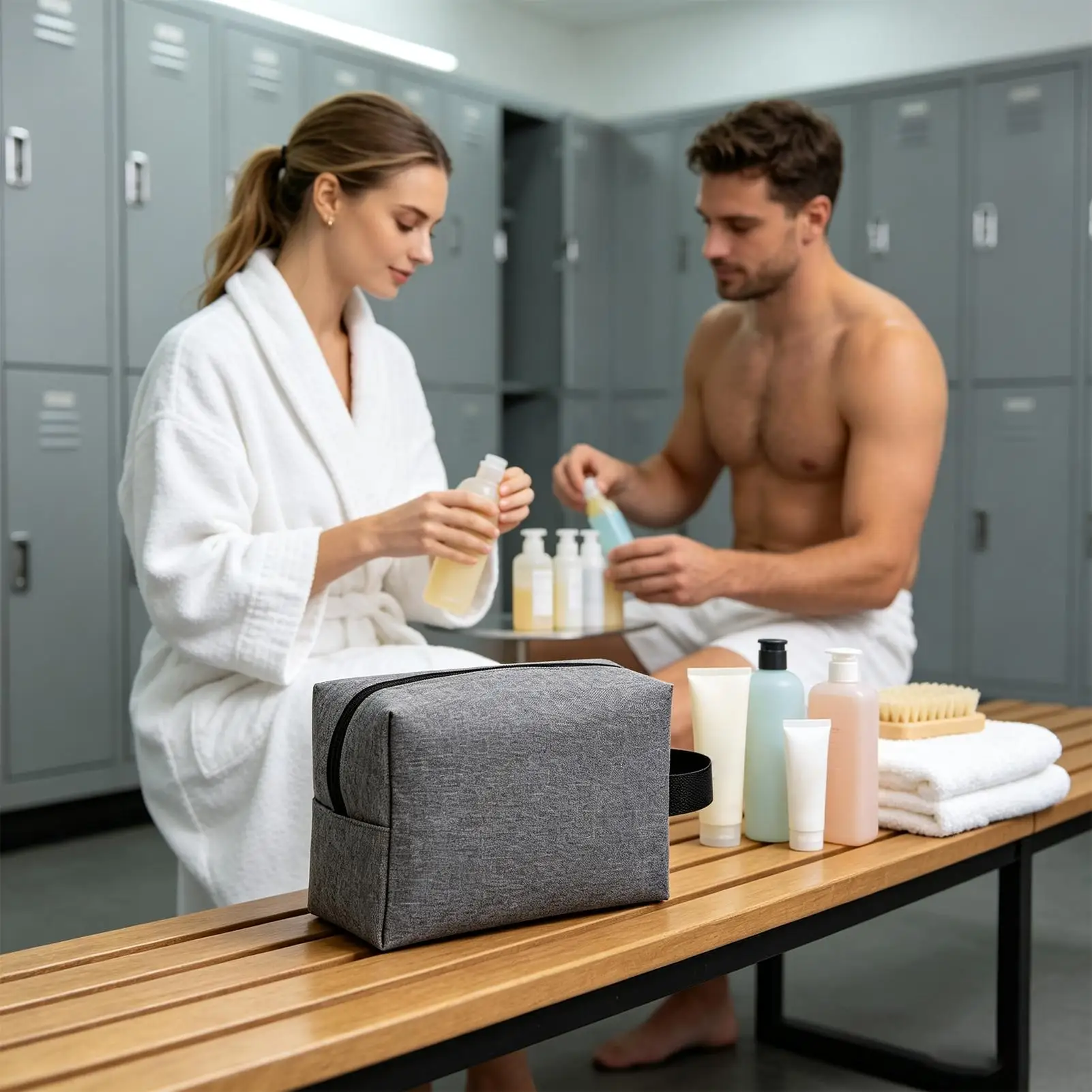 Waterproof Travel Toiletry Bag Gadgets Storage Bag Makeup Cover Organizer Wash Pouch Handbag Gym Gadgets