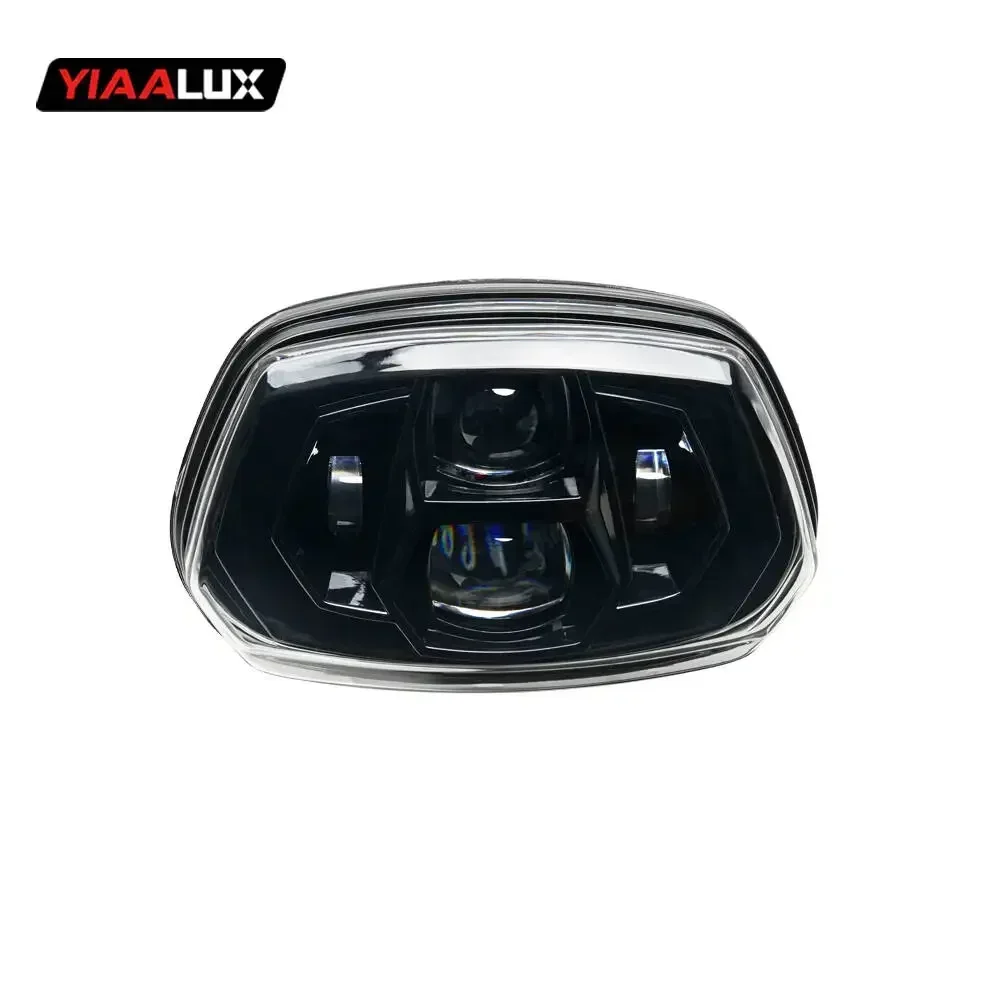 Motorcycle Lighting System Front Black LED zelioni headlight For Vespa Sprint 150