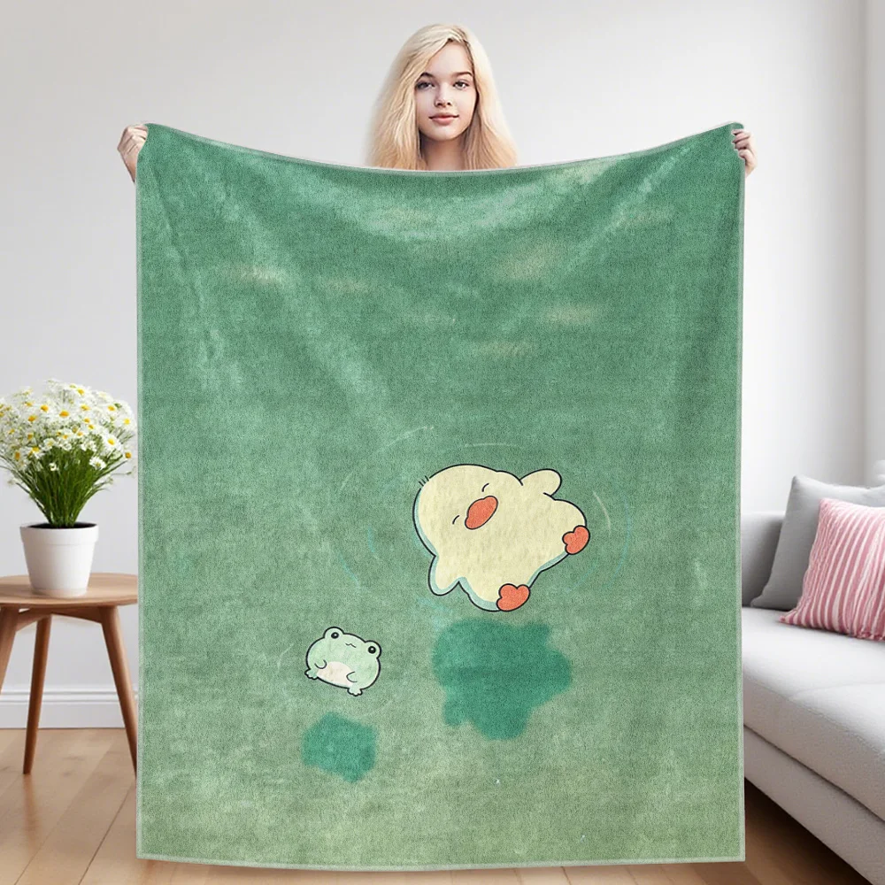 Float Flannel Blanket Warm Soft Halloween Christmas Couch Warm Cozy Decorative Decor Gift for All Season
