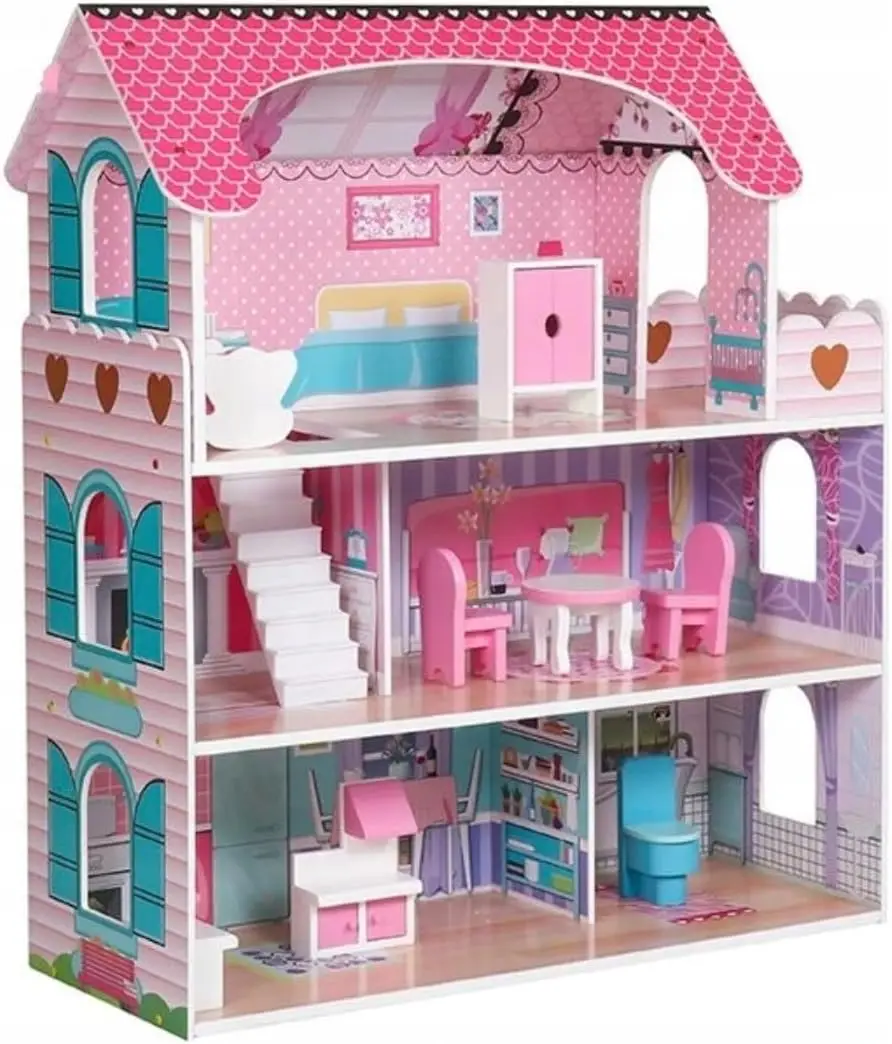 Gabby’s Dollhouse Purrfect Playhouse by – Features Sounds & Light Up Ear - Includes 20 Accessories - Fits 8-inch Dolls - Pretend