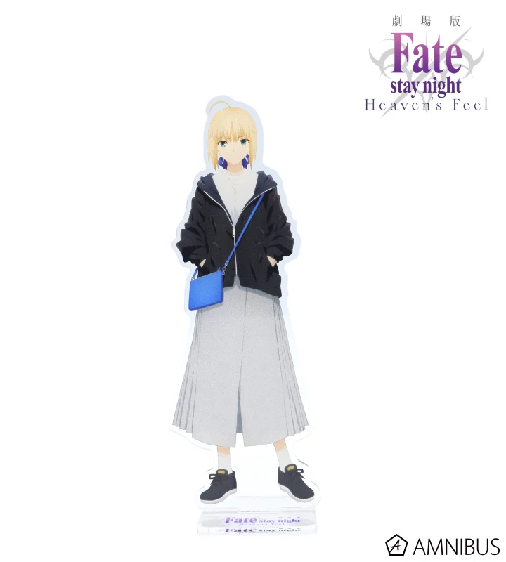 Sakura Matou/Saber/Lancer Acrylic Figure Stand Cosplay Ornament Anime Fate Stay Night Heavens Feel Peripheral Gifts
