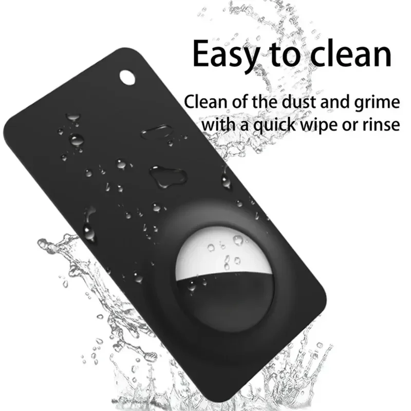 Ultra Wallet Card Holder for Air Tag Soft Silicone Protective Cover Anti-lost Card Tracker Case for Airtag Wallet Handbag Pocket