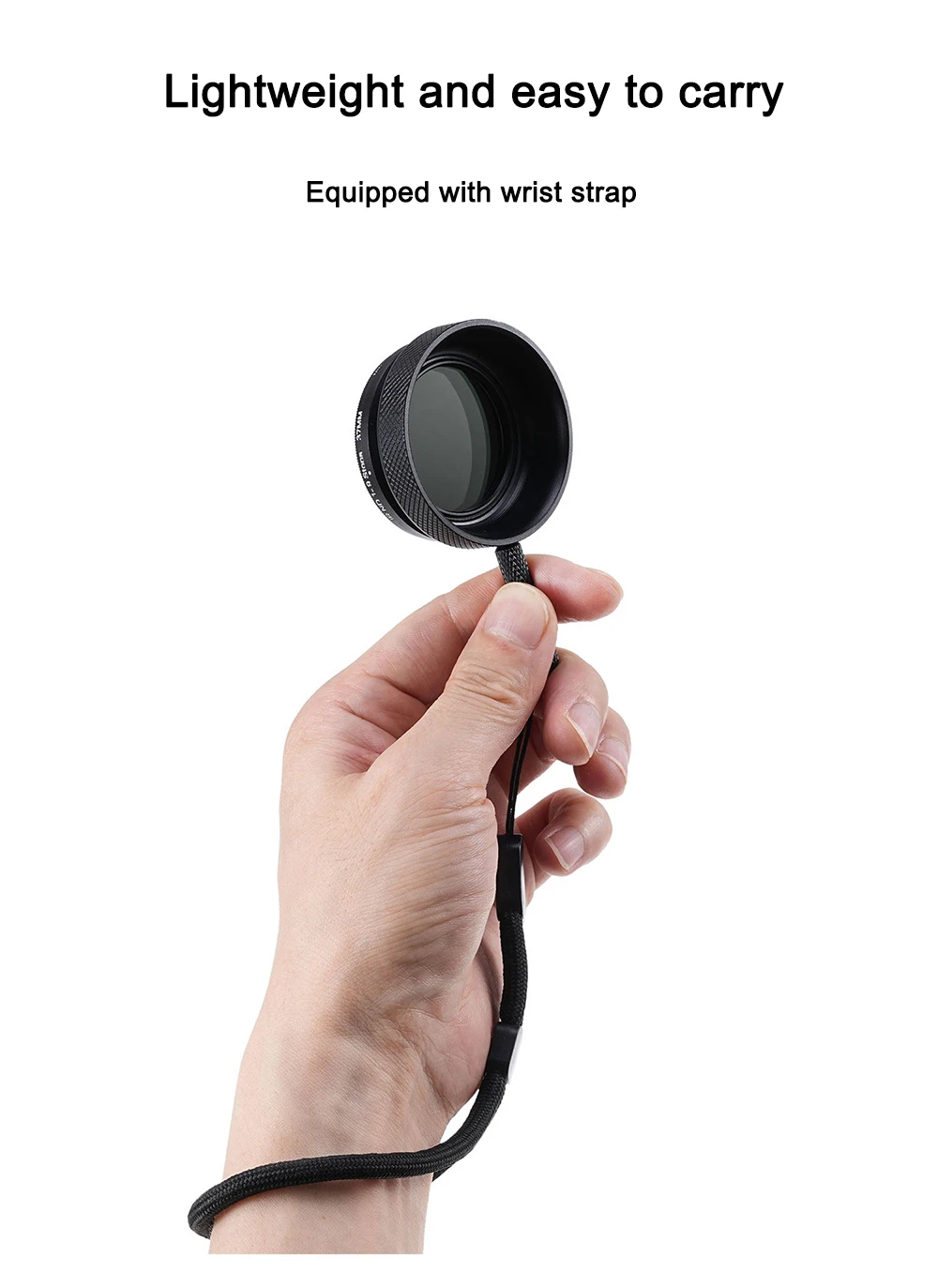 FOTGA Betrachtungsfilter aus optischem Glas, 9 Gänge, verstellbare Fotografiefilter für Kameramänner, Beleuchtungstechniker, Kamerazubehör – Detail 10