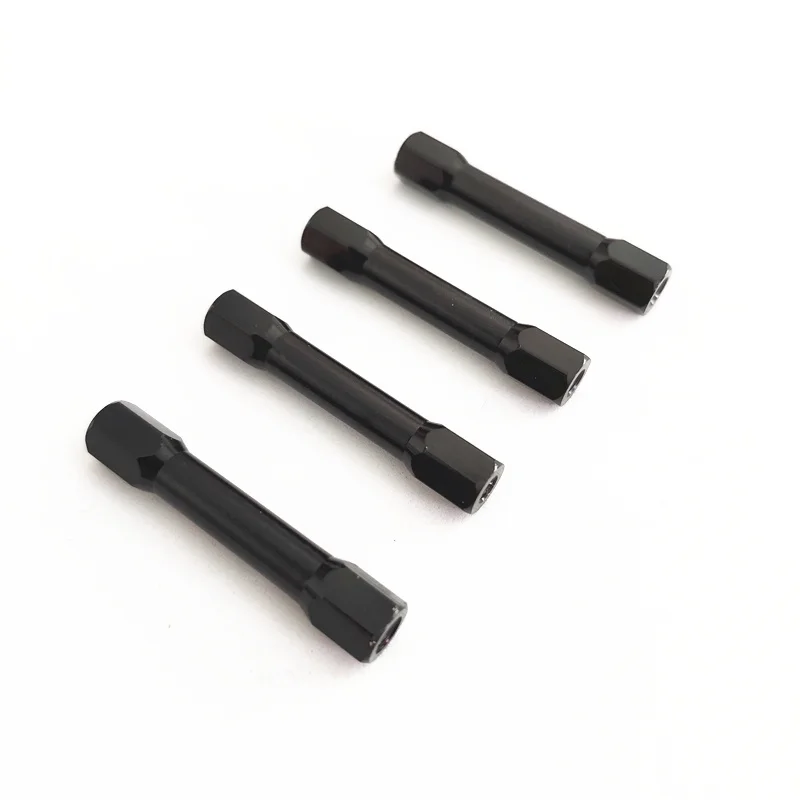10pcs M3 Aluminum Hex Step Pillar Standoff Spacer Black Red anodized M3*10/15/20/25/28/30/35/37/40/45/50/60/70/80/90/100mm