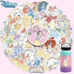 50PCS Disney Princess Scrapbook Stickers DIY Diary Laptop Luggage Skateboard Graffiti Decal Classic Toys