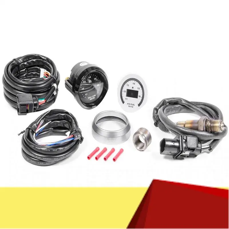 

1Set Racing Air Fuel Ratio Gauge 30-4110 AFR 52Mm Wideband O2 UEGO Controller With 4.9 LSU Oxygen Sensor 0258017025-M53K