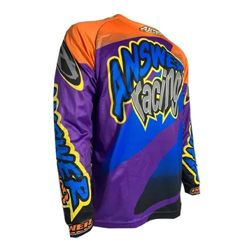 Herren Fahrradbekleidung MTB-Trikot Moto Team DH Enduro Motocross-Trikot Off Road Mountainbike Downhill-Trikot MX BMX T-Shirt