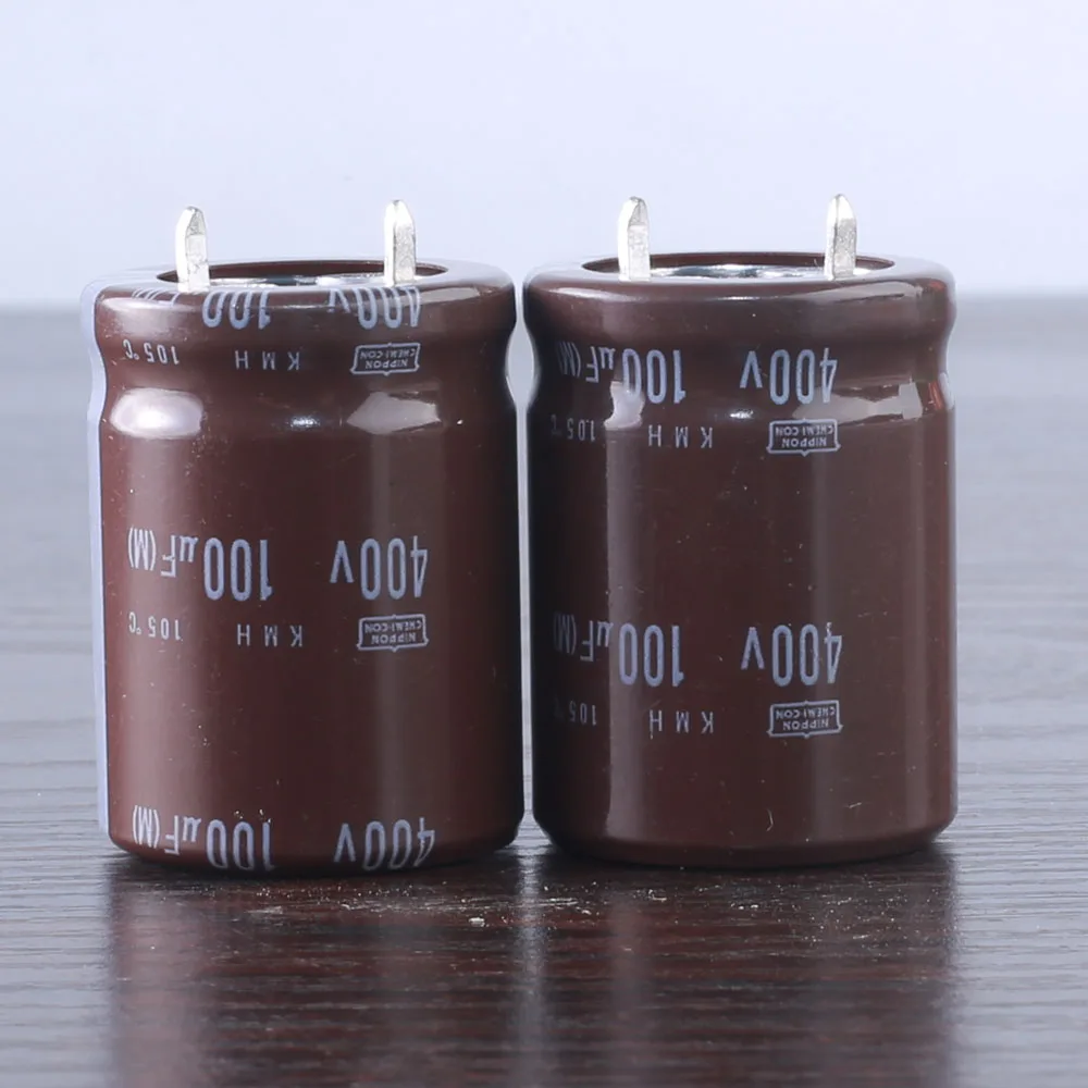 

3pcs NCC Nippon Chemi-Con KMH 100mfd 400V 100UF electrolytic Capacitor caps