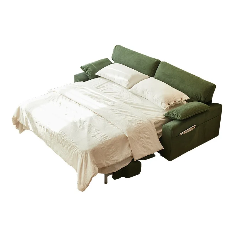 Living room small apartment folding study double with mattress variable bed advanced sense