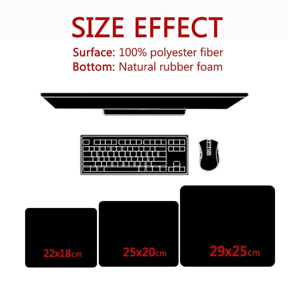 Cute Cat Design Mouse Pad 40X45cm Large Square Computer Office Game Table Mats Rubber Anti-slip Mousepads Small Decor Desk Pads