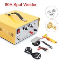 80A Pulse Spot Welder Jewellery Spot Welding Machine Gold Silver Jewelry Welding Machine Welding Tool Electric Soldering Machine