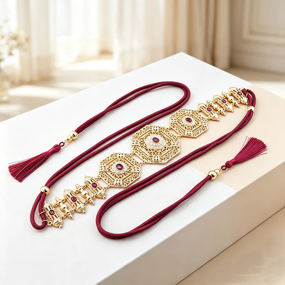 Ceinture dorée pour femme avec - Body Jewelry avis et prix