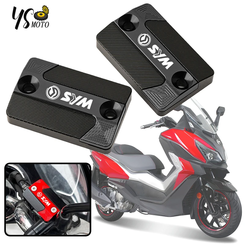 

For SYM CRUISYM 300 GTS 300i GTS300i JOYMAX Z300 JETX 125 150 Motorcycle CNC Front Brake Fluid Reservoir Cover Oil Tank Cup Cap