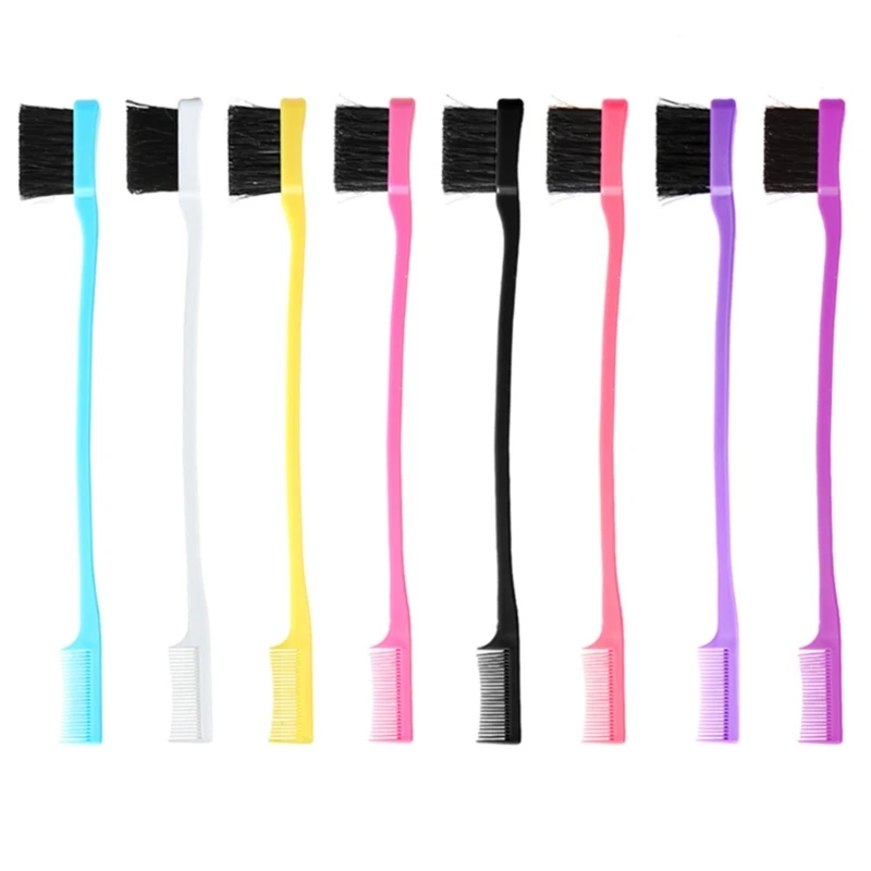 Eyebrow Combing Makeup Tools Double Sided Hair Styling Brush Comb Drop Shipping