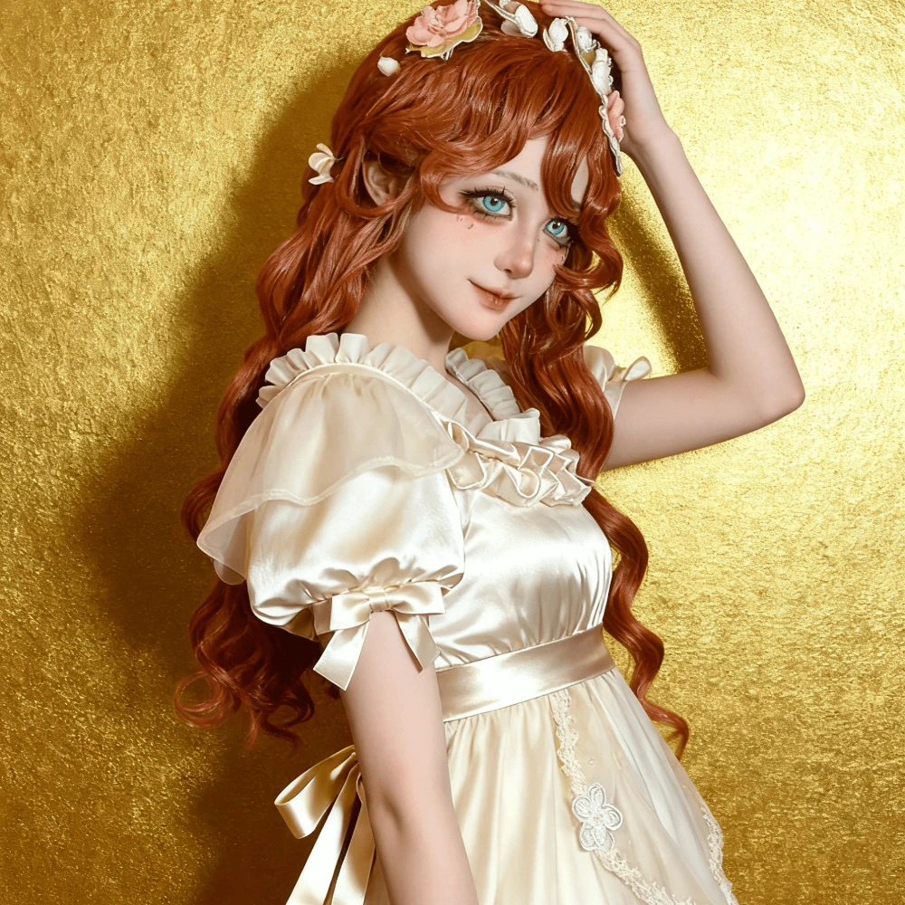 Games Identity V Little Girl Eurydice Cosplay Costume Cute Dress Uniform Cos convention Halloween Christmas Party Lolita Outfit - view 6