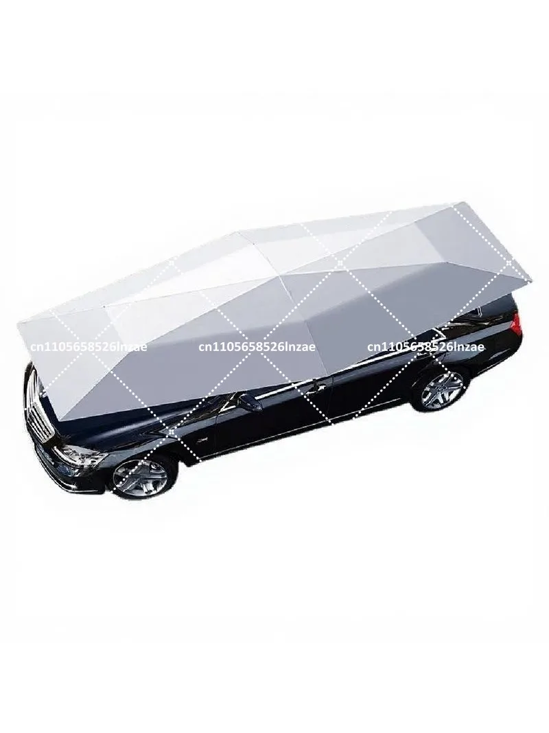 Car Sunshade Full Semi-Automatic Mobile Canopy Roof Auto Fold Shrink