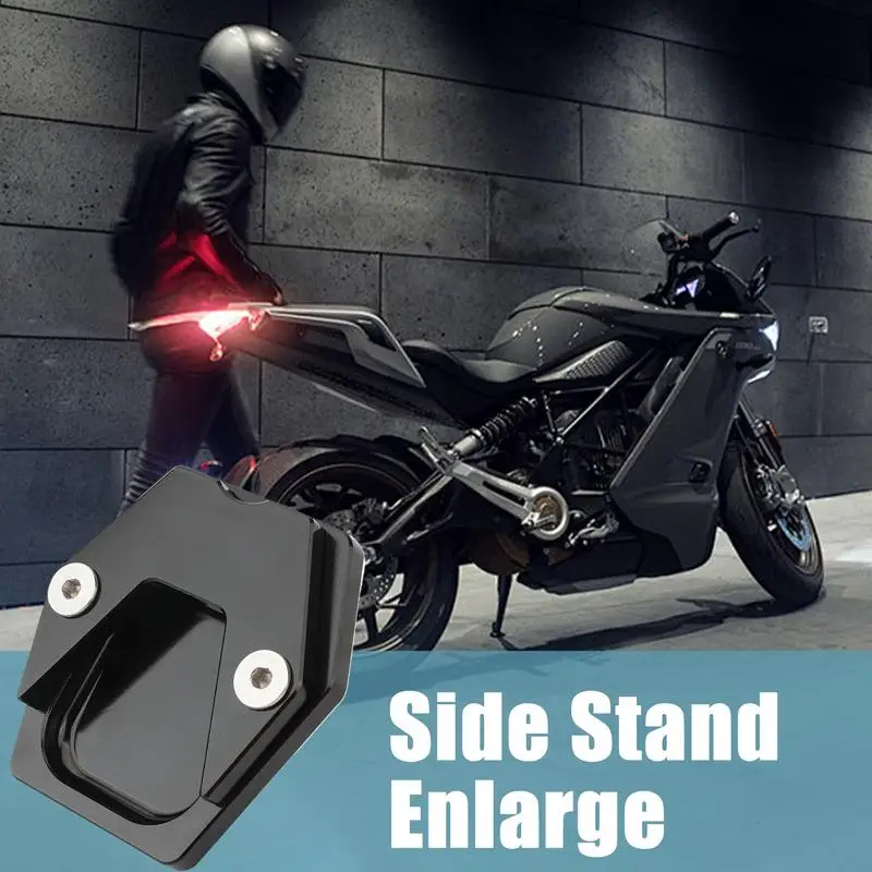 For CFMOTO 450CLC 450NK 450SR Motorcycle Kickstand Extender Foot Side Stand Extension Pad Support Plate Motorcycle Accessories