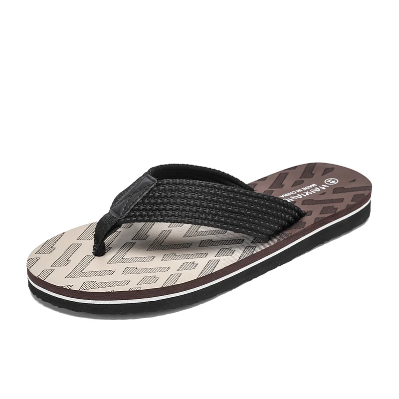 

Men's Slippers woven casual flip-flops outdoor beach sandals Lightweight breathable summer slippers walking flats men's Sandals