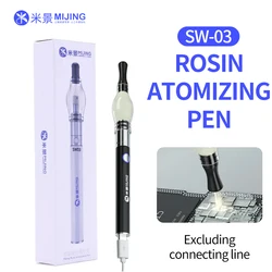 Mijing SW-03 Rosin Atomizer Pen for Mobile Phone Motherboard Repair Short Circuit Detection Atomizer Tool Without Soldering Iron