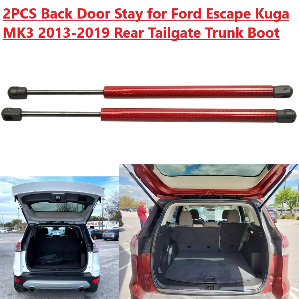 

2PCS Back Door Stay 670N For 2012-2019 Ford Kuga C520 MK2 Ford Escape MK3 Rear Tailgate Boot Gas Spring Struts Prop Lift Support