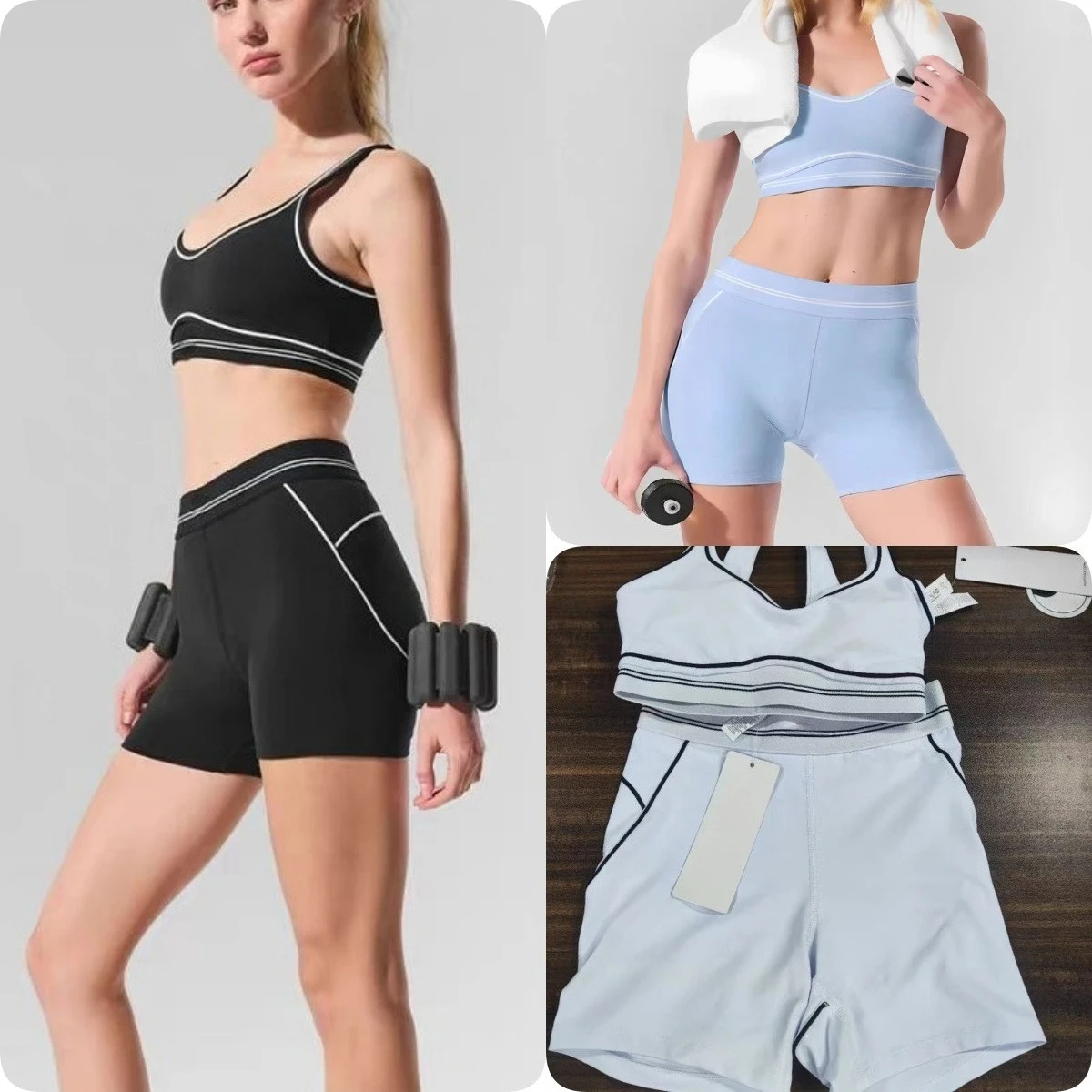 

@LO Sport Yoga Clothing 2 Pieces Set For Woman Shorts Women Sport Top Pant Sets Gym Pants Leggings Gym Clothes Short Gym Woman